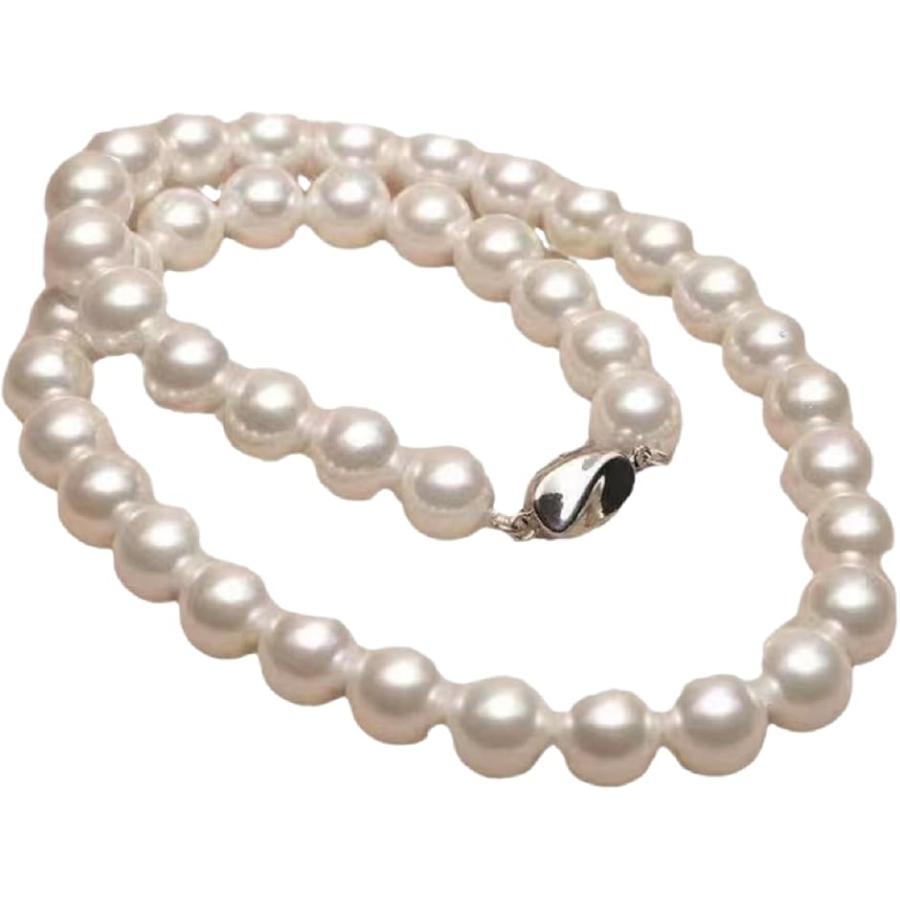 真珠 パールネックレス フォーマル シンプル レディース (10mm)