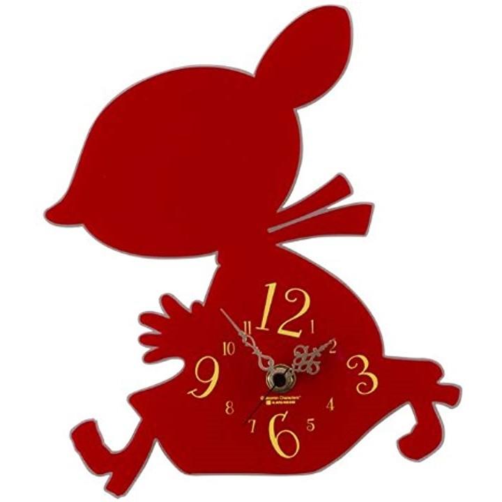 ムーミン シルエット時計 リトルミィ Kc 5021 レッド 2bb4dceewt セブンリーフ 通販 Yahoo ショッピング