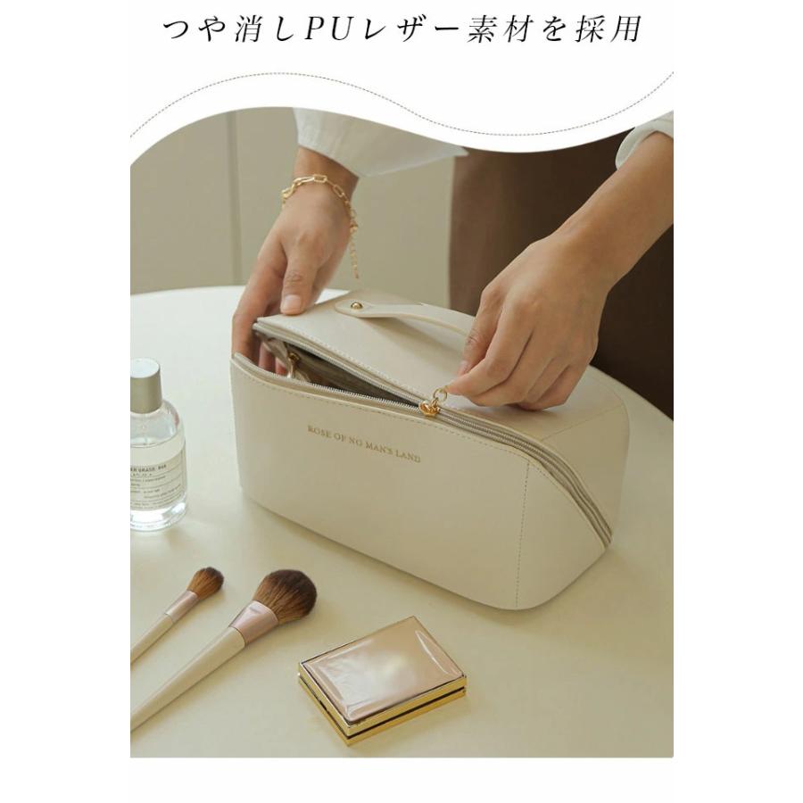 ホームアイホーム バニティケース 仕切り バニティバッグ 大容量 北欧