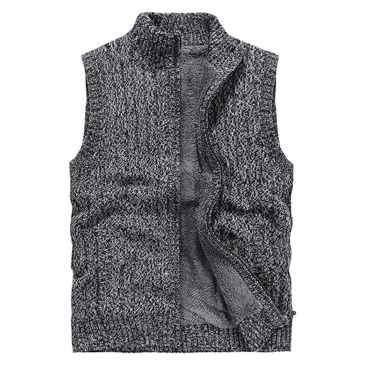 ホームアイホーム ニットベスト 裏起毛 ニット メンズ ベスト