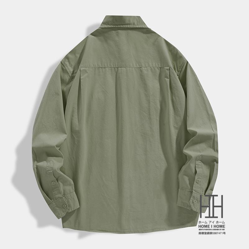 DRAKE'S コットン カバーオール シャツジャケット カーキ DRAKE'S