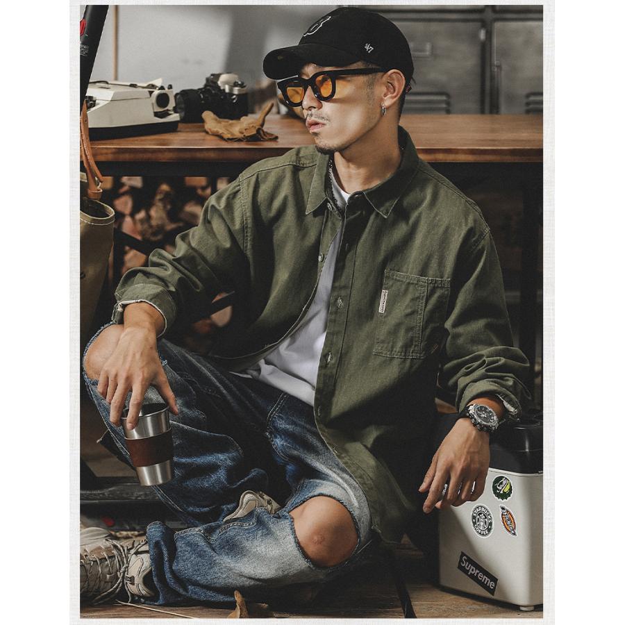 ホームアイホーム ライトジャケット ワークジャケット メンズ アメカジ