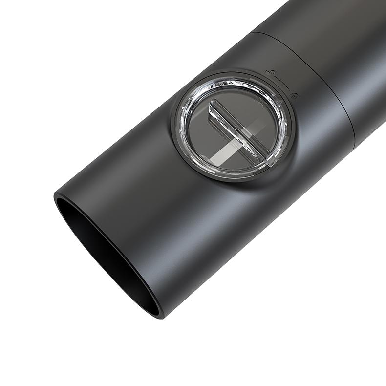 電動ミル ペッパーミル 電動 小型 軽量 大容量 70ml ソルト ペッパー 胡椒 岩塩 海塩 コードレス スパイスミル 水洗い可 乾電池 キャンプ LEDライト付 ミニ | ブランド登録なし | 12