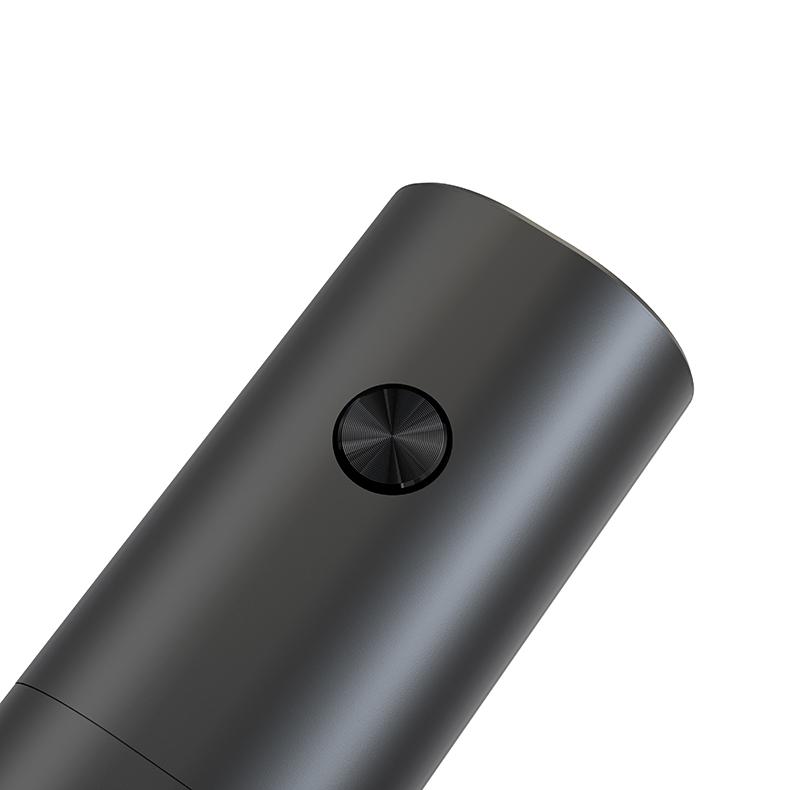 電動ミル ペッパーミル 電動 小型 軽量 大容量 70ml ソルト ペッパー 胡椒 岩塩 海塩 コードレス スパイスミル 水洗い可 乾電池 キャンプ LEDライト付 ミニ | ブランド登録なし | 13