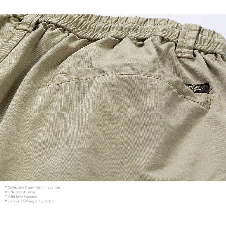 カーゴショーツ ショートパンツ メンズ ゴムウェスト ストレッチ ワンポイント 多ポケット ワーク 作業 短パン キレイめ 半ズボン ハーフパンツ 膝丈 ボトムズ | ホームアイホーム | 11
