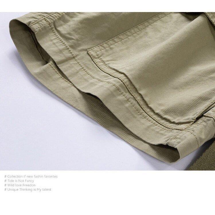 カーゴショーツ ショートパンツ メンズ ゴムウェスト ストレッチ ワンポイント 多ポケット ワーク 作業 短パン キレイめ 半ズボン ハーフパンツ 膝丈 ボトムズ | ホームアイホーム | 12