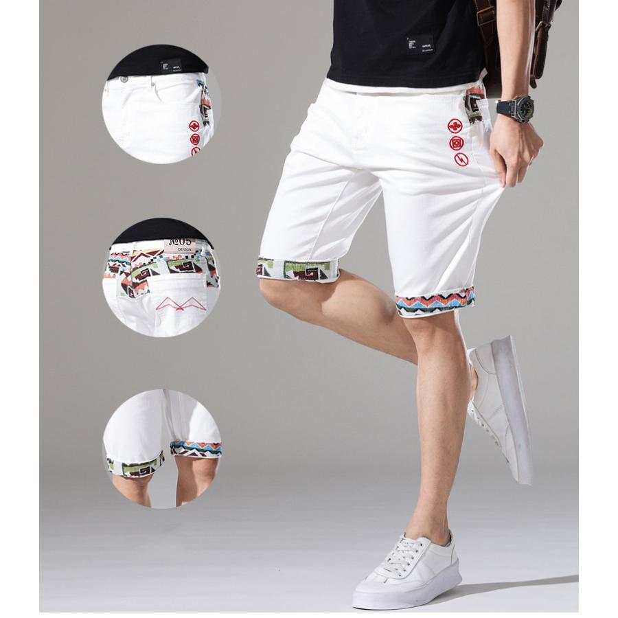 ホームアイホーム デニム ショートパンツ ハーフパンツ メンズ