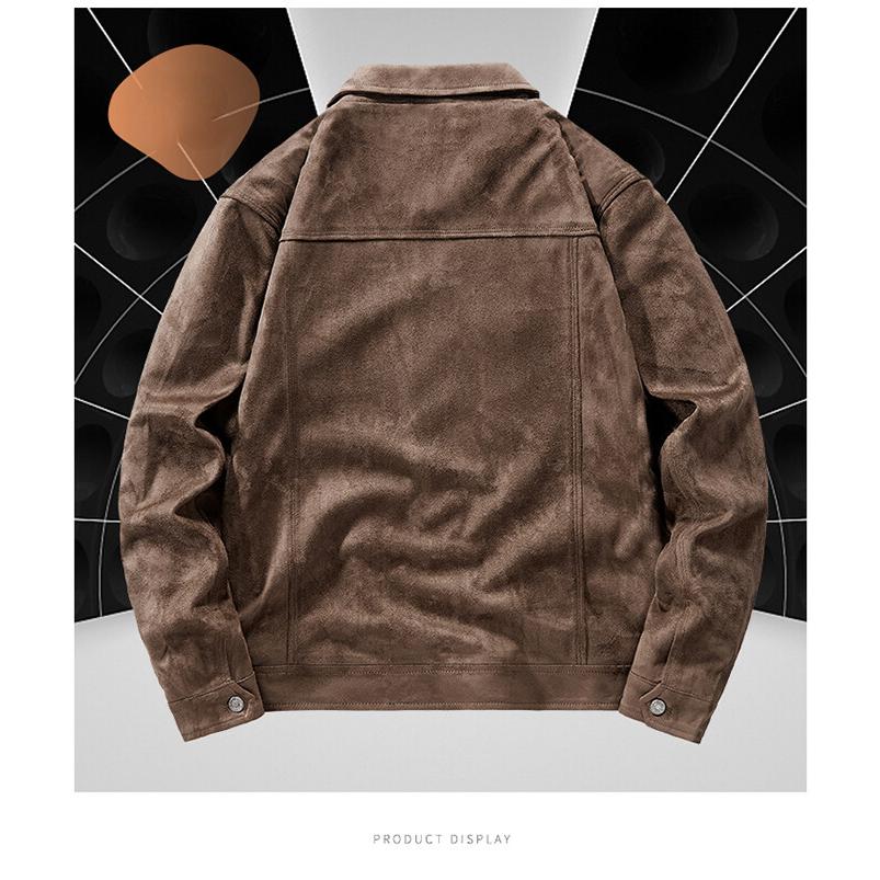 Schott スエードジャケット アメカジ　グランジ ホームアイホーム スエードジャケット メンズ ビンテージ ゆったり