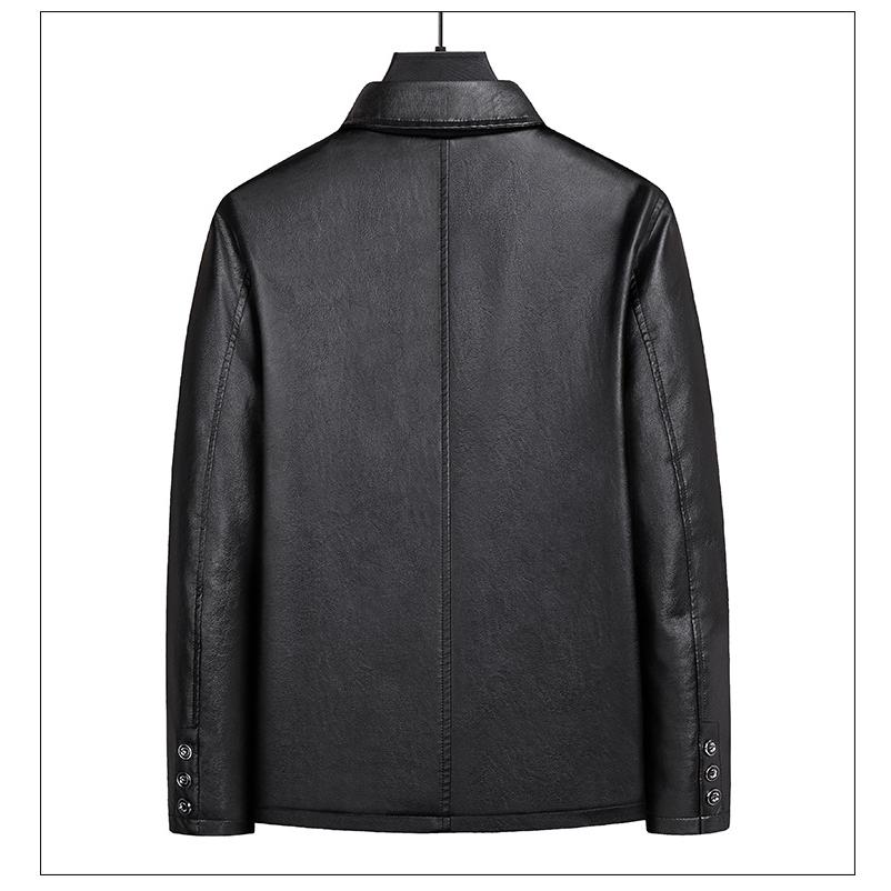 ホームアイホーム 革ジャン メンズ PUレザー ジャケット 5XL