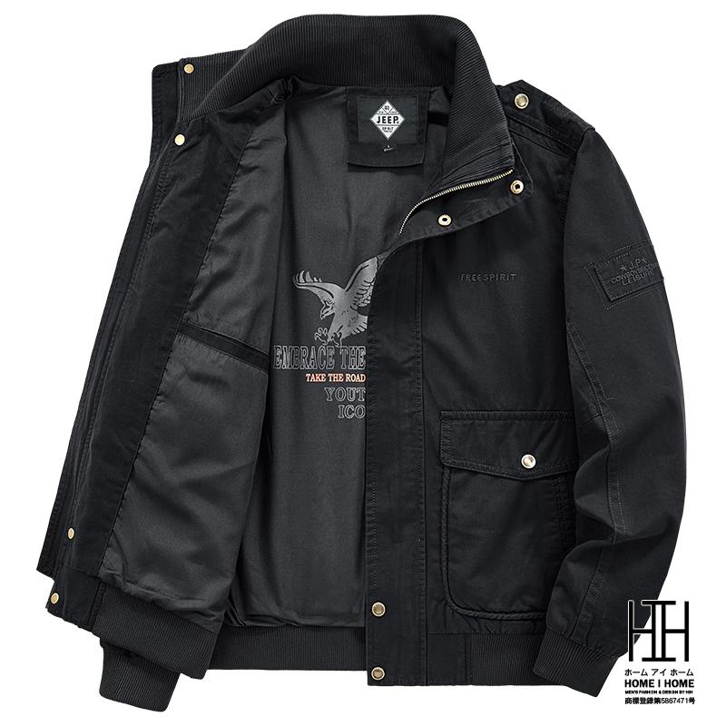 Stone  ブラック ミリタリージャケット ホームアイホーム ミリタリージャケット メンズ ジャケット アウター