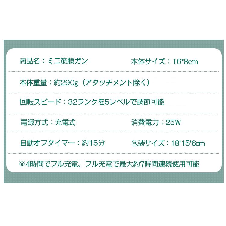 ハンディガン 軽量 ミニ ガン 筋膜リリース マッサージ器 筋肉 肩 腰 脚 首 足裏 静音 健康グッズ 筋膜リリースガン 全身用 母の日 プレゼント 実用的 | ホームアイホーム | 18