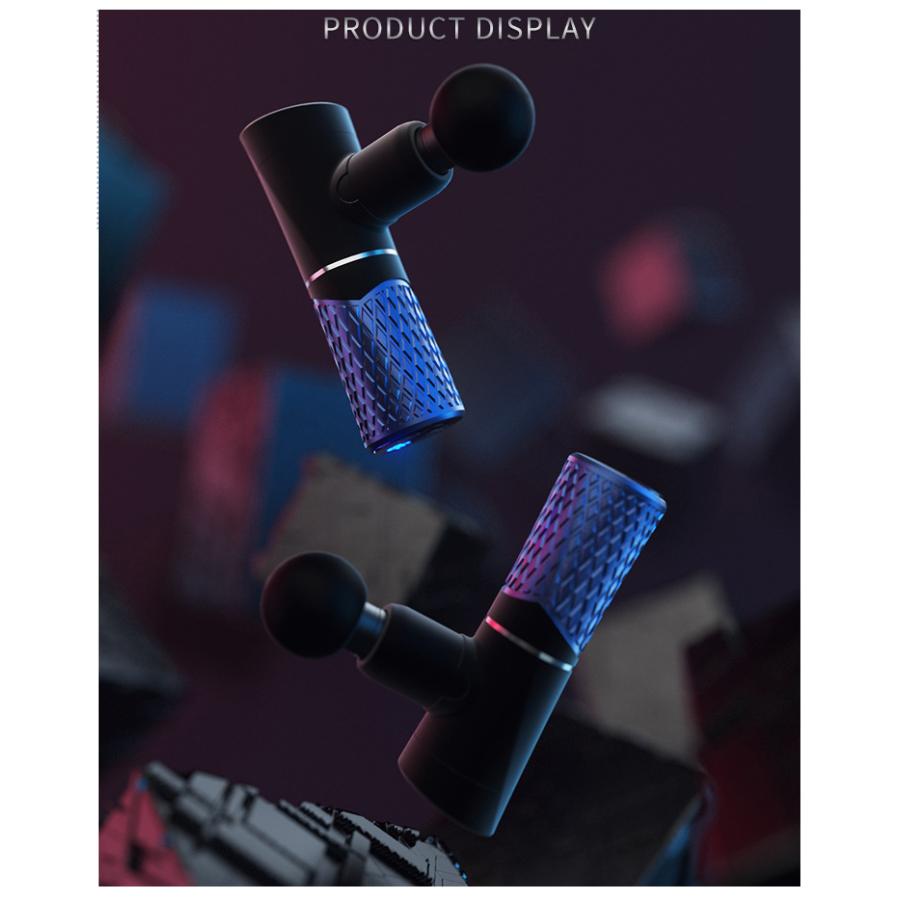 ハンディガン 軽量 ミニ ガン 筋膜リリース マッサージ器 筋肉 肩 腰 脚 首 足裏 静音 健康グッズ 筋膜リリースガン 全身用 母の日 プレゼント 実用的 | ホームアイホーム | 20