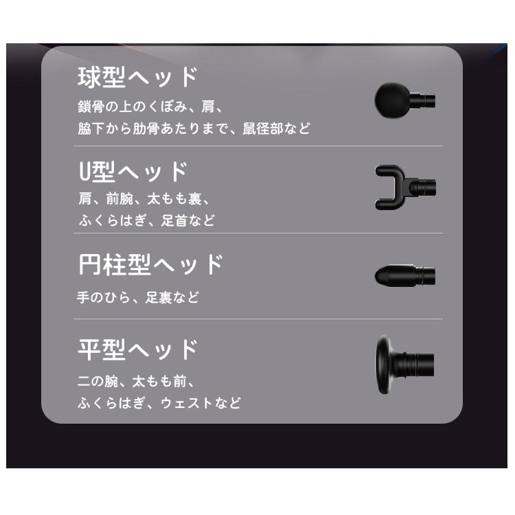 ハンディガン 軽量 ミニ ガン 筋膜リリース マッサージ器 筋肉 肩 腰 脚 首 足裏 静音 健康グッズ 筋膜リリースガン 全身用 母の日 プレゼント 実用的 | ホームアイホーム | 15