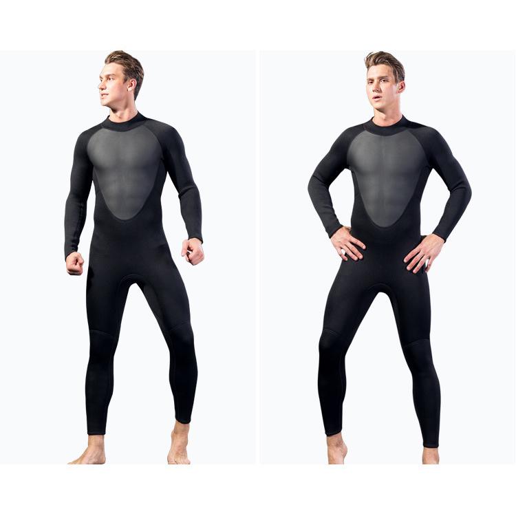 ウェットスーツ メンズ 3mm フルスーツ ストレッチ ネオプレーン ダイビング サーフィン バックジップ 保温 MS042 | ホームアイホーム | 07
