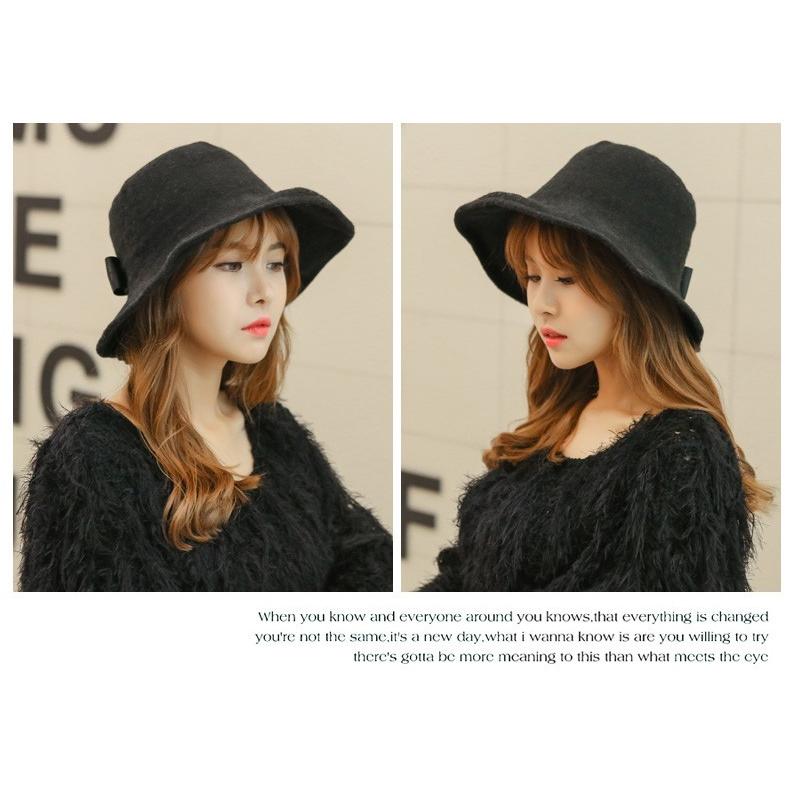 中折れ帽 レディース ハット 秋冬 レディース帽子 女優帽 防寒 フェルトハット Mz310 Sevenplus 通販 Yahoo ショッピング