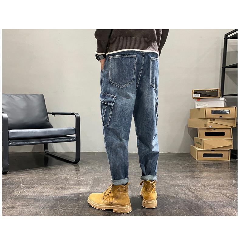 ホームアイホーム カーゴパンツ デニム ジーンズ メンズ ユーズド 多