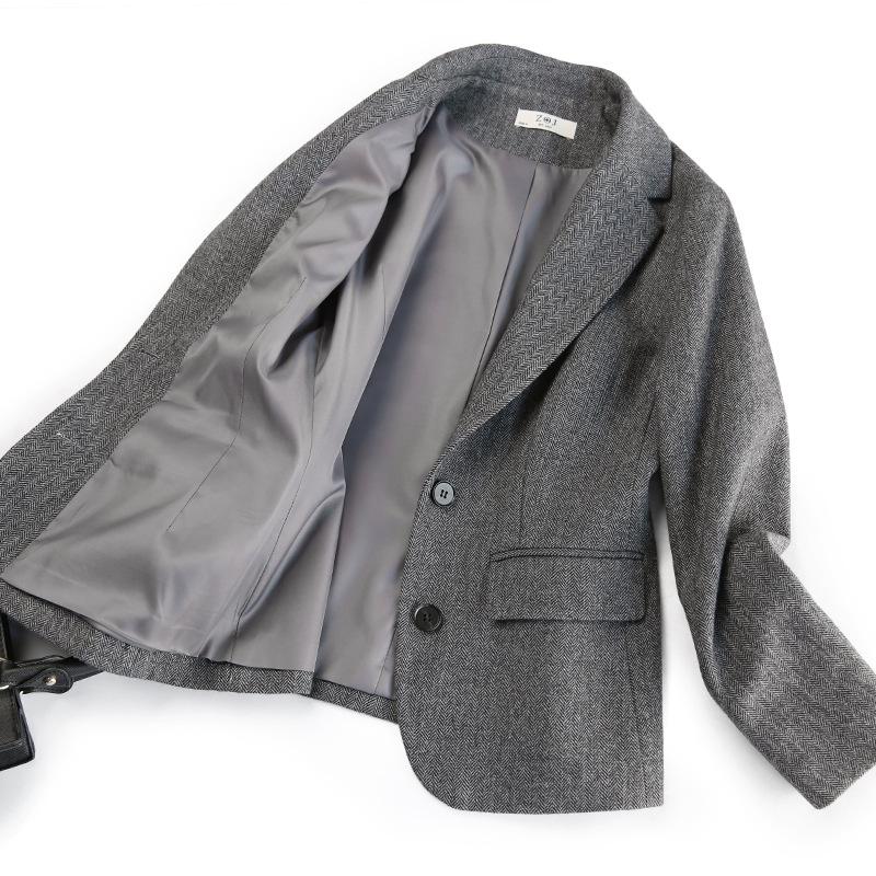 美品 ジョセフアブード マカロンウール ヘリンボーン ツイード ジャケットXL位 セール】 【ストレッチ】ヘリンボンスウェード ジャケット
