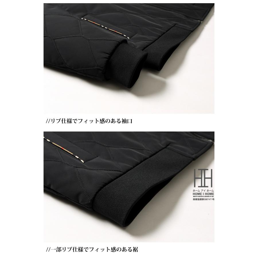 ホームアイホーム 中綿ジャケット メンズ 保温 防寒 中綿入り