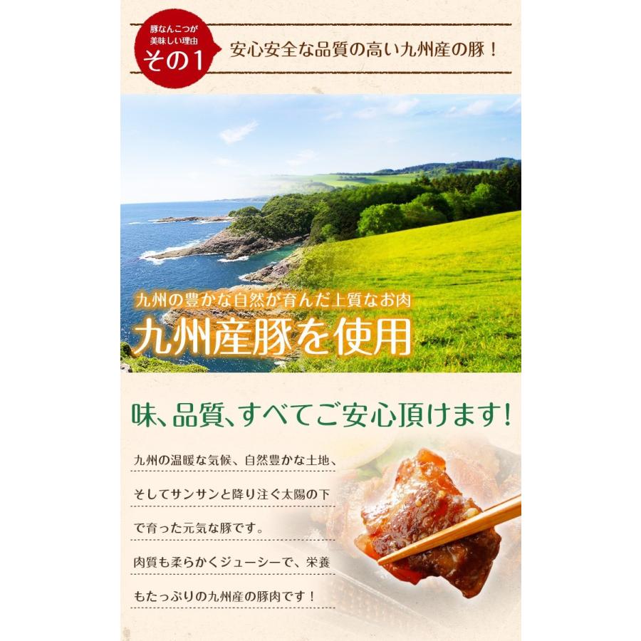 豚なんこつ 100g×3パック 豚肉 九州産 常温保存OK 送料無料 おつまみ お試し 人気には 訳あり 食品 お取り寄せ グルメ [メール便]｜sevenpuremium｜03