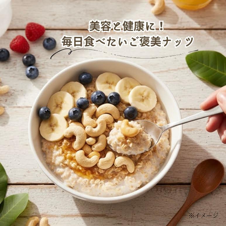 カシューナッツ 45g インド産 ロースト 塩味 おやつ おつまみ 香ばしいナッツ チャック付き袋 木の実 |  | 02