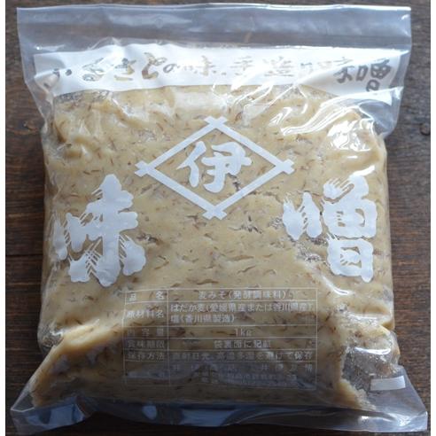 麦味噌１ｋｇ　井伊商店　バナナマン　せっかくグルメ　麦　塩　味噌田楽　メーカー直送商品の為高額購入割引特典対象外商品となります。 |  | 01