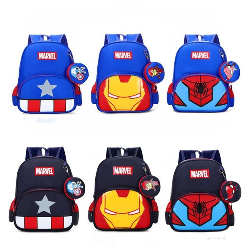 ディズニー Disney マーベル スパイダーマン キャプテンアメリカ アイアンマン子供用リュック キッズリュック リュックサック 幼児向け Bao686 セブンシーズファッション 通販 Yahoo ショッピング