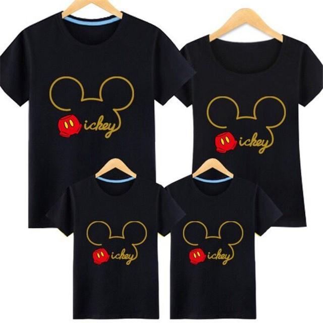 ディズニー ミッキー 半袖tシャツ トップス カットソー ディズニー ミッキー カップル 親子服お揃い メンズ レディース キッズ グッズ Couple267 セブンシーズファッション 通販 Yahoo ショッピング