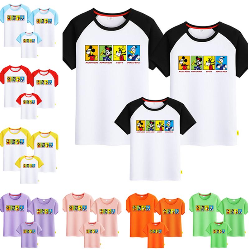 新作入荷 ディズニー ミッキ 半袖tシャツ トップス カットソー ディズニー ミッキー カップル 親子服お揃い メンズ レディース キッズ Couple518 セブンシーズファッション 通販 Yahoo ショッピング