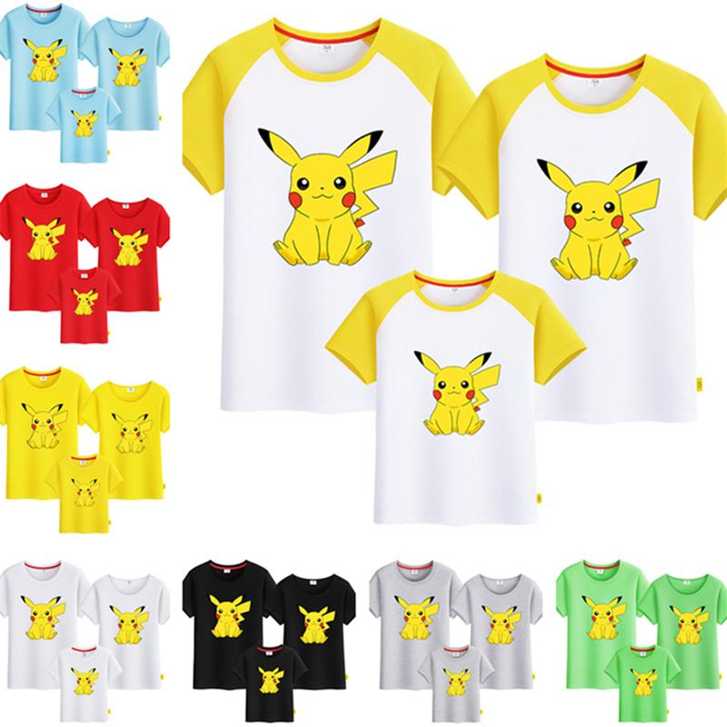 ピカチュウ 半袖tシャツ トップス カットソー ディズニー ミッキー カップル 親子服お揃い メンズ レディース キッズ グッズ Couple534 セブンシーズファッション 通販 Yahoo ショッピング