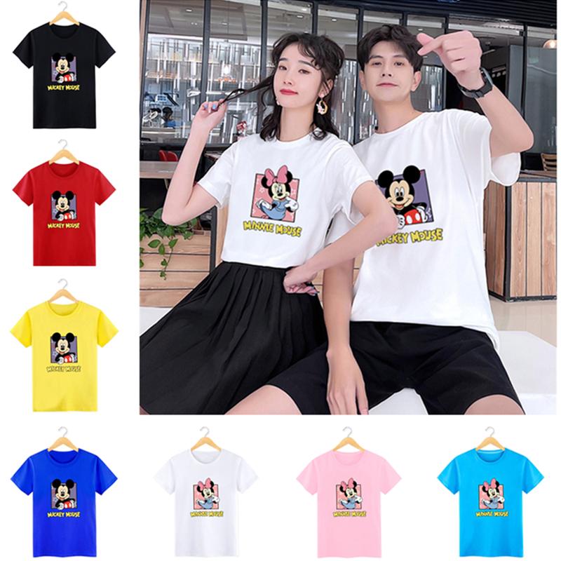 ディズニー ミッキー半袖シャツペアｔシャツ Tシャツ トップス カットソーメンズレディース 恋人お揃い ご夫婦 友達カップル ペアルック 男女兼用 Couple672 セブンシーズファッション 通販 Yahoo ショッピング