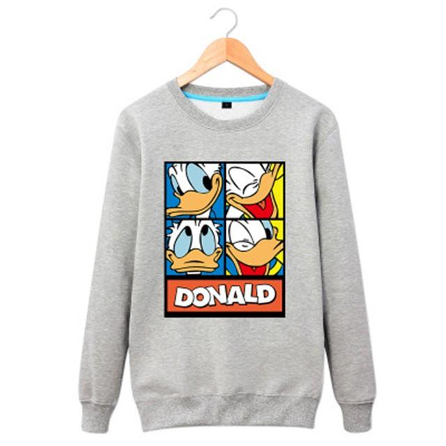 お手軽価格で贈りやすい 新作 厚手 ペアルック カップル 冬ドナルド トレーナー ディズニー トレーナー スウェット Grupo3f Com Br