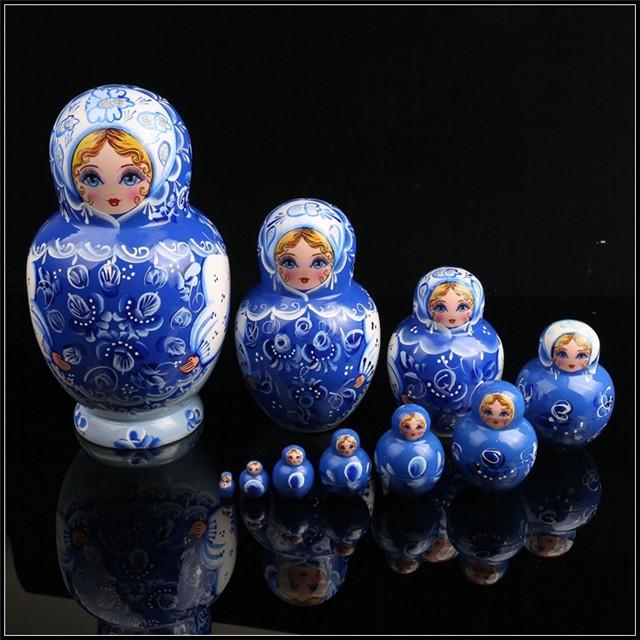 ロシア 民芸 お土産 伝統 工芸 品 手作り品 マトリョーシカ人形 10個セット クリエイティブ かわいい 綺麗 女 飾り 分離 ドール プレゼント Doll05 セブンシーズファッション 通販 Yahoo ショッピング