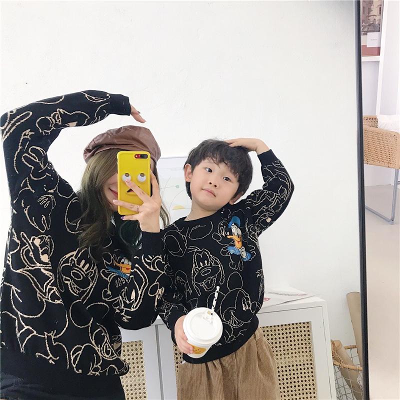 Disney ディズニーミニー ミッキー ドナルド ニット トップス 長袖 親子服お揃い レディース キッズ クリスマス プレゼント Kids176 セブンシーズファッション 通販 Yahoo ショッピング