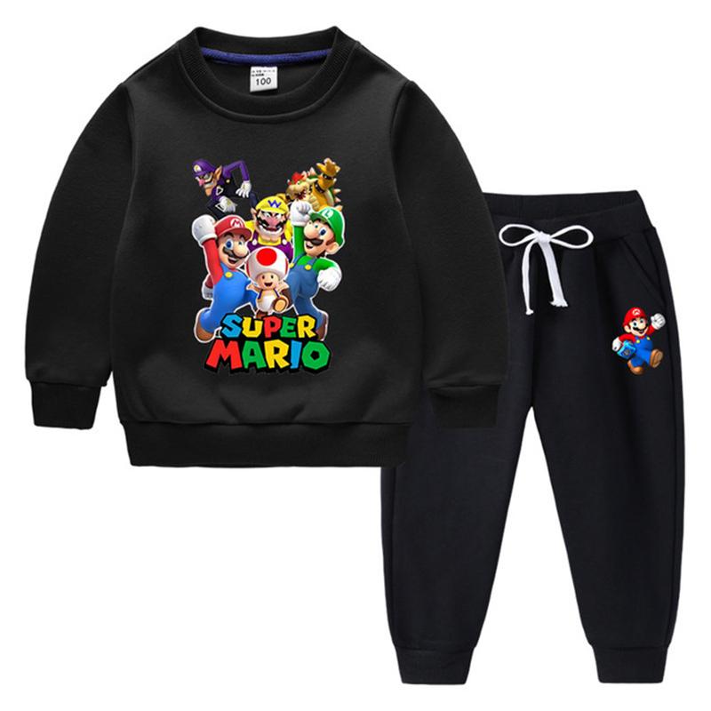 スーパーマリオSuper Mario セットアップ キッズ 子供 上下セット 厚手裏起毛 裏シャギー 長袖 トップス トレーナー パンツ 長ズボン :kids672:セブンシーズファッション - 通販 - Yahoo!ショッピング