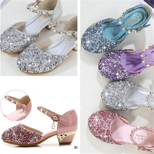4color 子供用女の子 仮装 ヒール付き フラットシューズ バレエシューズ フォマール靴 グリッター素材 キラキラ 結婚式 発表会 入学式 おしゃれ Kidshoes06 セブンシーズファッション 通販 Yahoo ショッピング