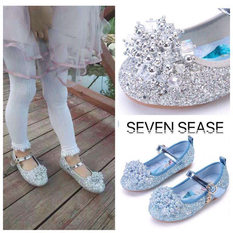 人気 ディズニー 子供用女の子 仮装 フラットシューズ バレエシューズ フォマール靴 プリンセス エルサ 靴 アナと雪の女王 グリッター素材 Kidshoes47 セブンシーズファッション 通販 Yahoo ショッピング