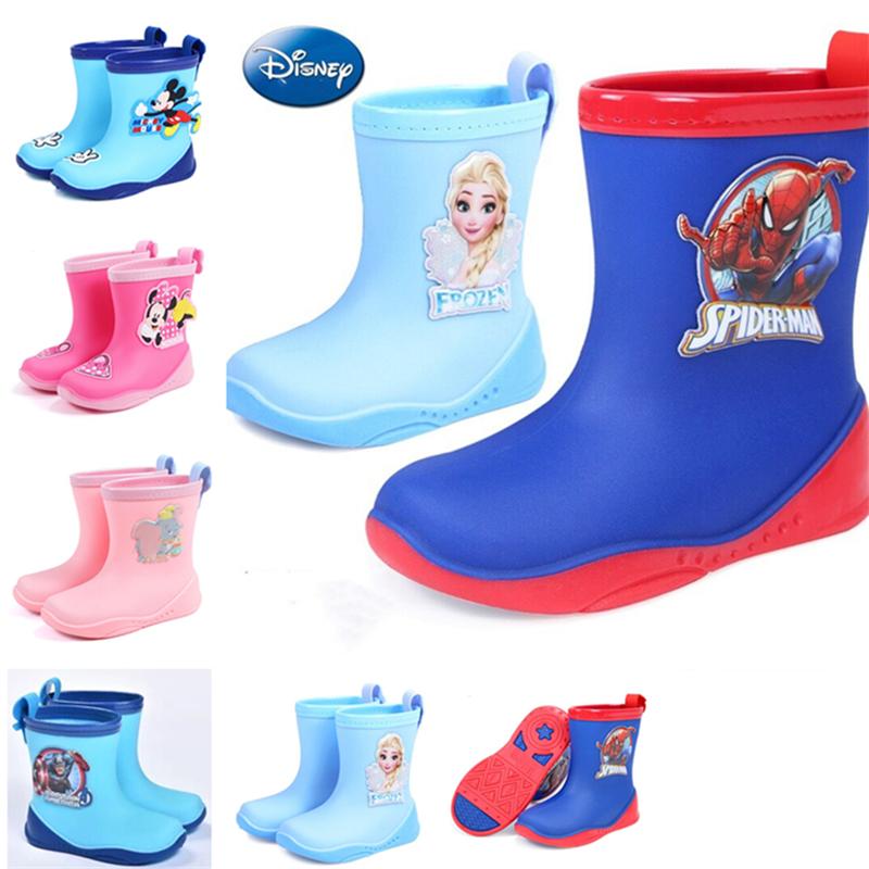 割引も実施中 Disney ディズニー エルサ スパイダーマン キャプテンアメリカ ミッキー ミニー ダンボ レインブーツ 子供