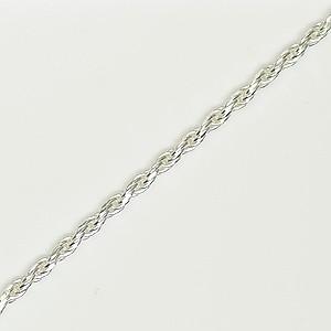 イタリア製 シルバー925 カットロープチェーン1.4mm 45cm 3本入り CRP