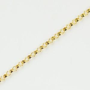 14KGFロロチェーン幅約1.2mm　45cm　3本入り　GFRL-15-45　ゴールドフィルド　ネックレス