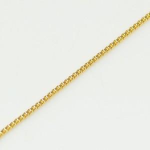 14KGFボックスチェーン幅約0.85mm　50cm　3本入り　GFXS-15-50　ゴールドフィルド　ベネチアン　ネックレス_2