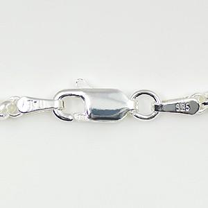 イタリア製 シルバー925 ロロチェーン2.5mm 40cm 3本入り RL-45-40 SV925シルバーチェーン スターリングシルバー ネックレスの画像