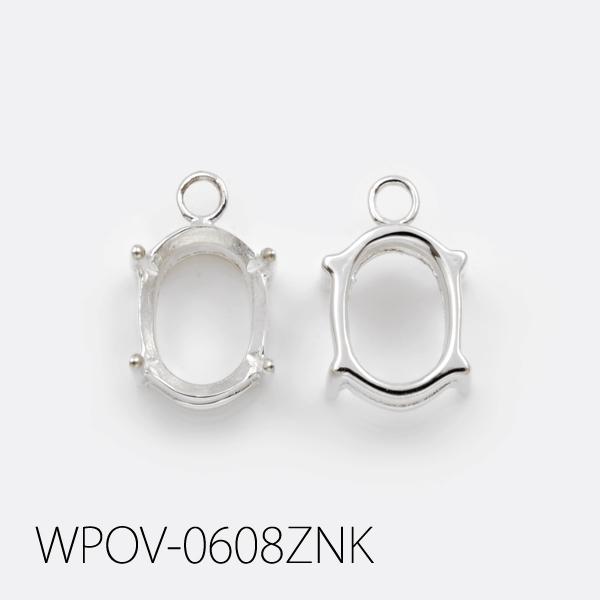 5個入り　SV925石枠(オーバル) 3size　カン付　WPOV-ZNK　シルバー925_2