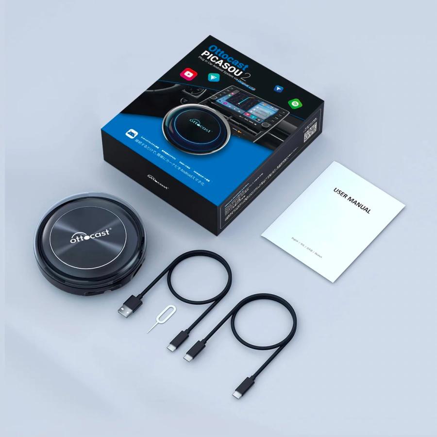 ottocast Ottocast オットキャスト CarPlay AI Box Picasou 2 ottocast Ottocast オットキャスト CarPlay AI Box Picasou 2