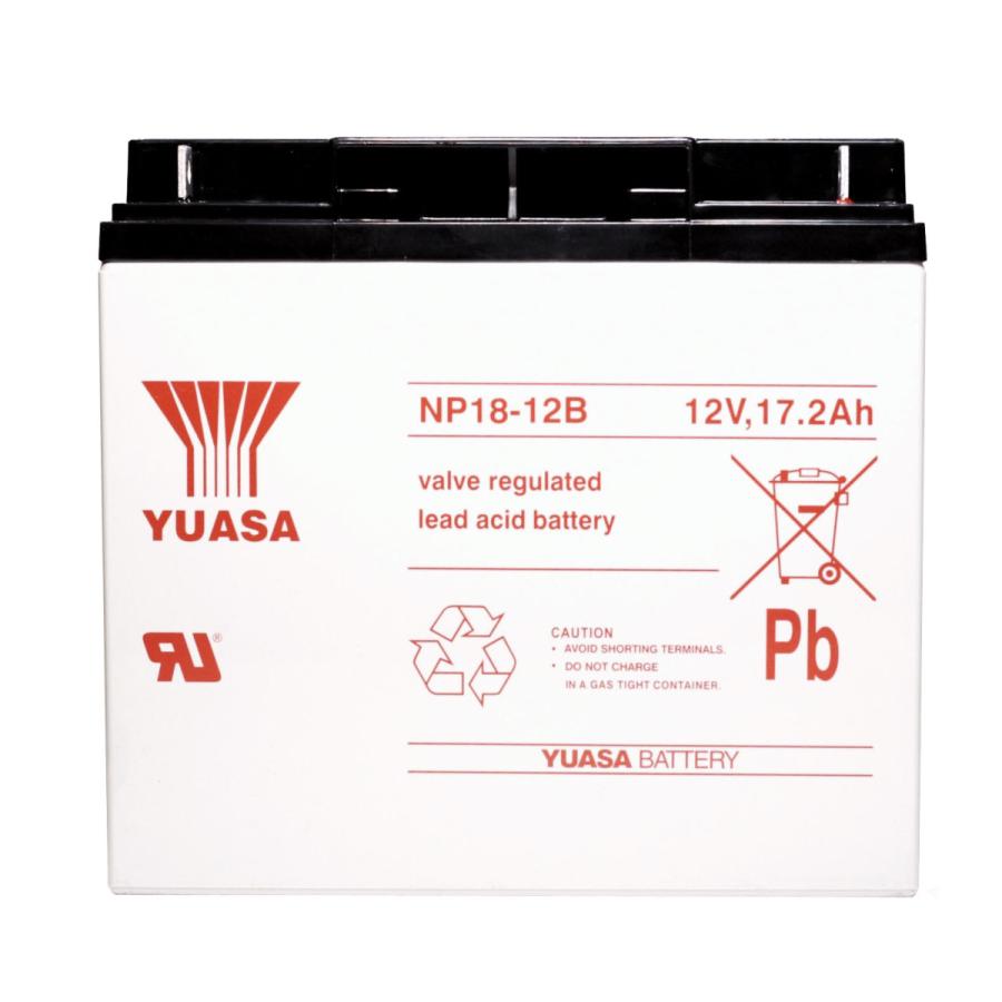 YUASA NP18-12B【互換 WP20-12 12SN18 GP12170 PE12V17 HF17-12A 12SSP18 RT12000】発電機 小型制御弁式鉛蓄電池 12V ユアサ｜sevenstore｜04