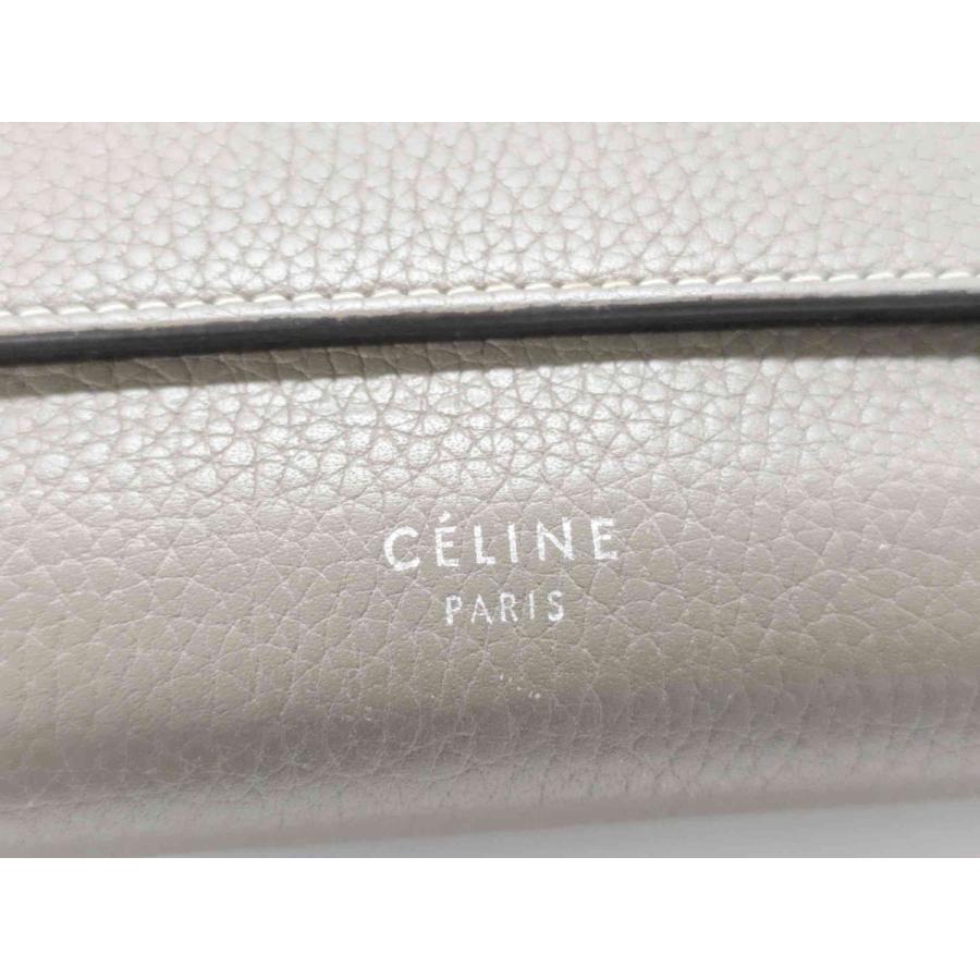 CELINE（セリーヌ） ラージフラップ マルチファンクション 二つ折り長