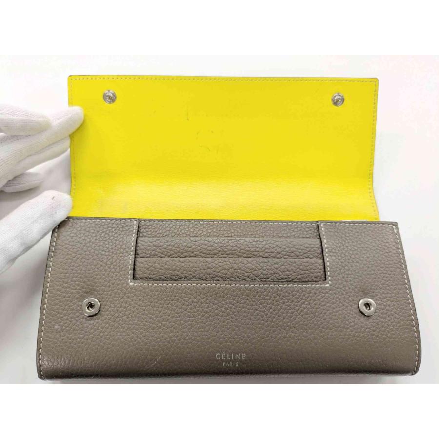 CELINE（セリーヌ） ラージフラップ マルチファンクション 二つ折り長