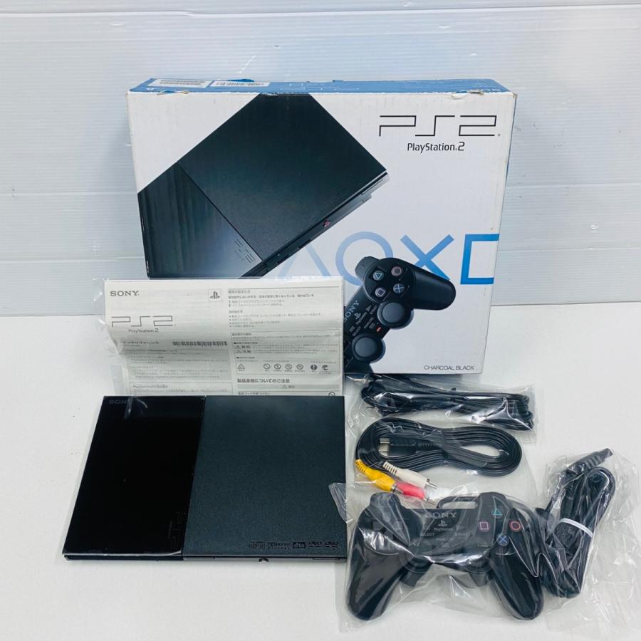 PlayStation 2 チャコール・ブラック (SCPH-90000CB) 未使用  