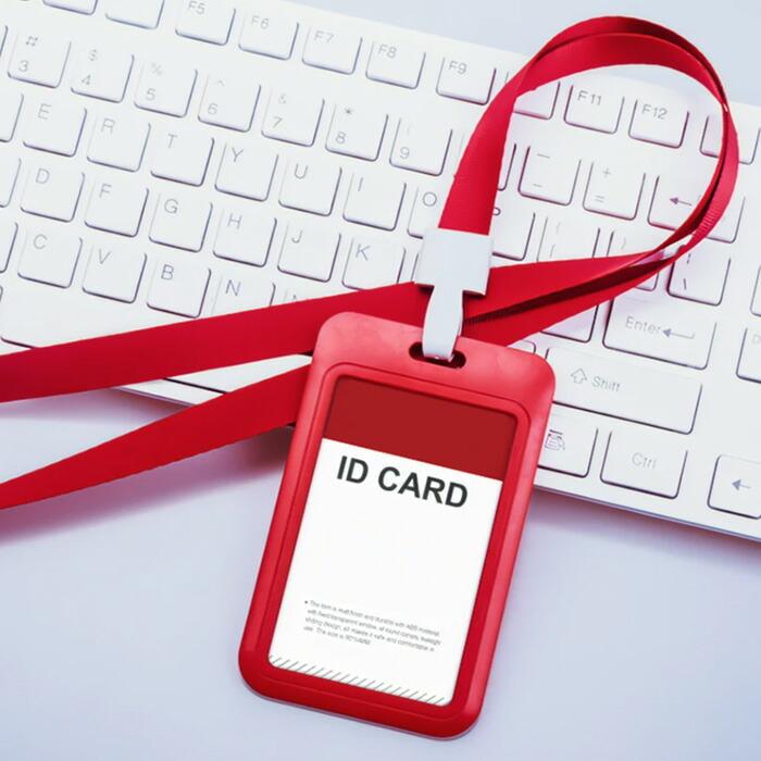 IDカードケース ネックストラップ付き 名札ホルダー 縦型 横型 社員証 入館証 薄型 通勤 通学 レディース メンズ ネームホルダー 首掛け 吊り下げ名札 |  | 15