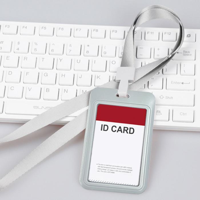 IDカードケース ネックストラップ付き 名札ホルダー 縦型 横型 社員証 入館証 薄型 通勤 通学 レディース メンズ ネームホルダー 首掛け 吊り下げ名札 |  | 17