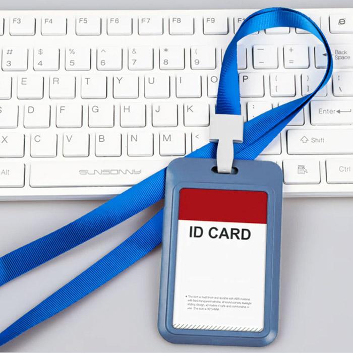 IDカードケース ネックストラップ付き 名札ホルダー 縦型 横型 社員証 入館証 薄型 通勤 通学 レディース メンズ ネームホルダー 首掛け 吊り下げ名札 |  | 10